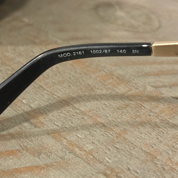 Versace Women’s Aviator VE2161-100286, Gold Metal, Black Shield - Picture 16 of 16